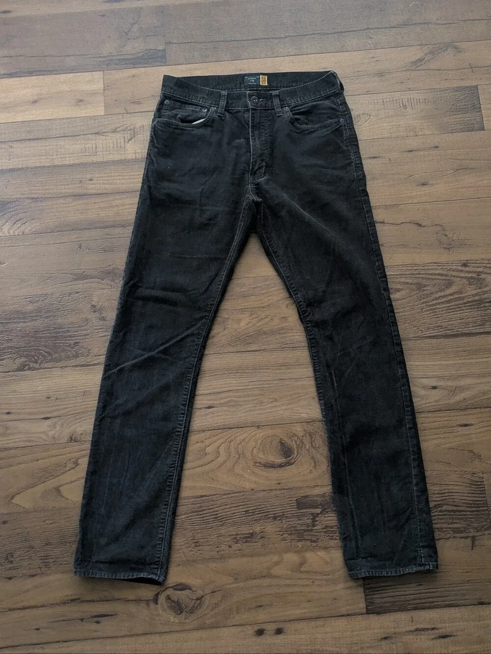 J. Crew Corduroy Straight Mocha Jeans